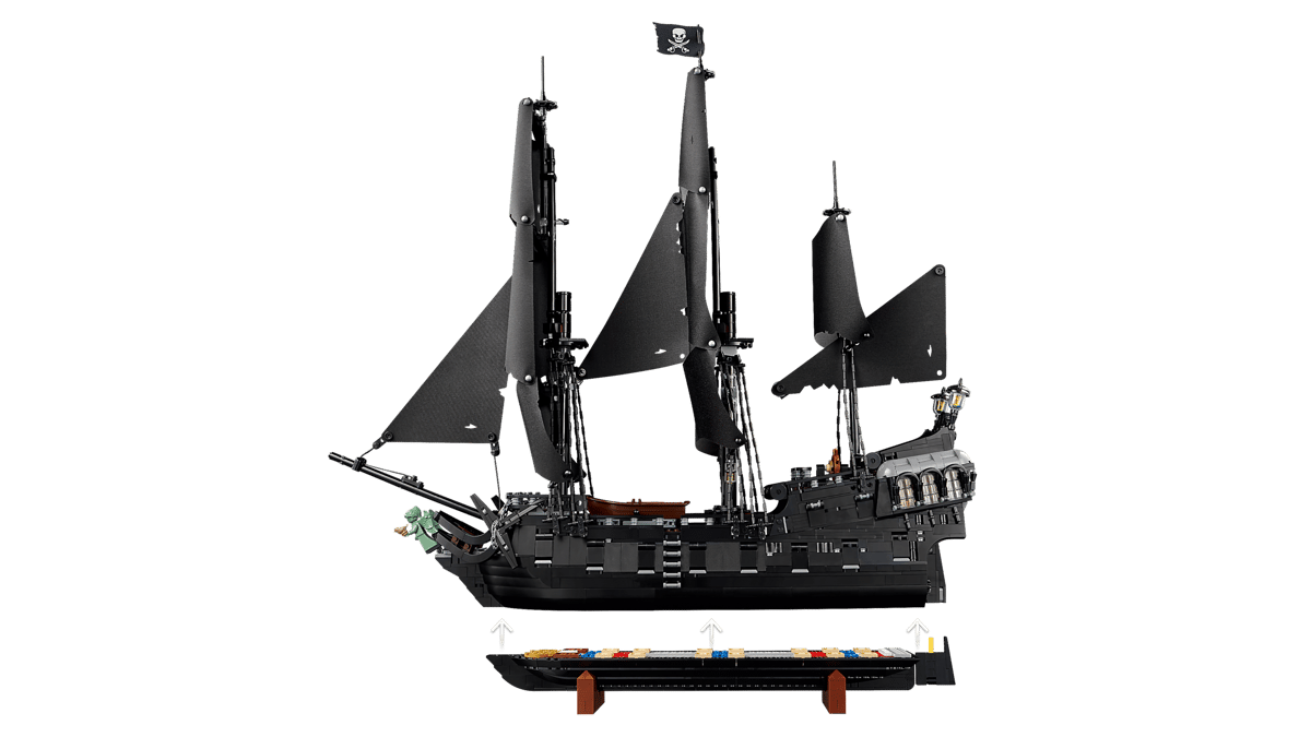 Das Piratenschiff von Captain Jack Sparrow