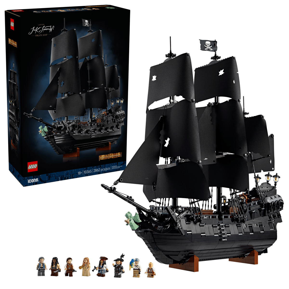 Das Piratenschiff von Captain Jack Sparrow