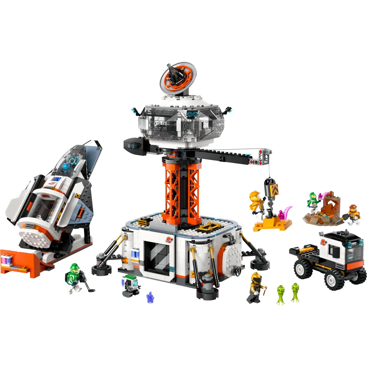 LEGO® City La station spatiale et la base de lancement de fusées 60434