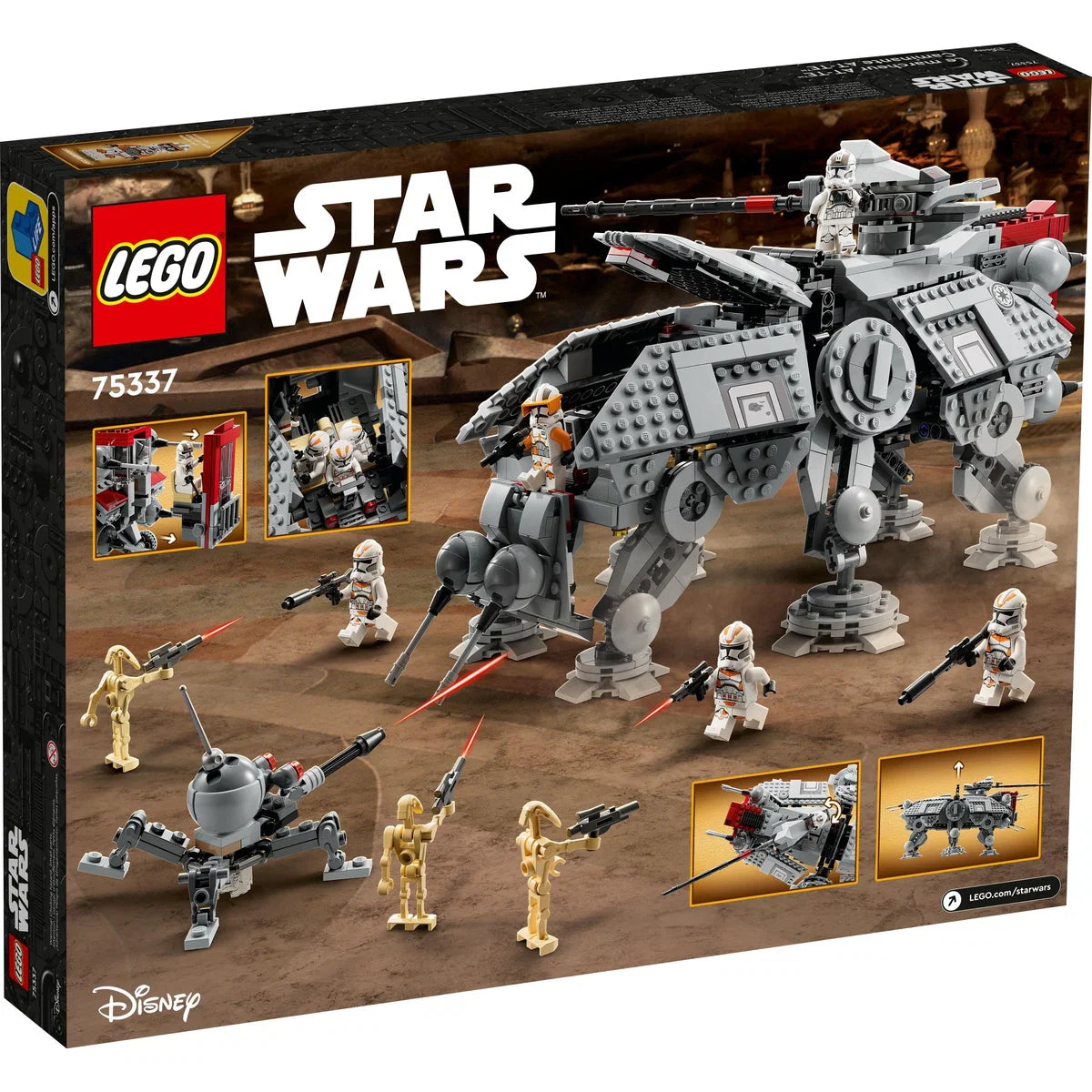 Lego® Star Wars™ 75337 Le marcheur AT-TE
