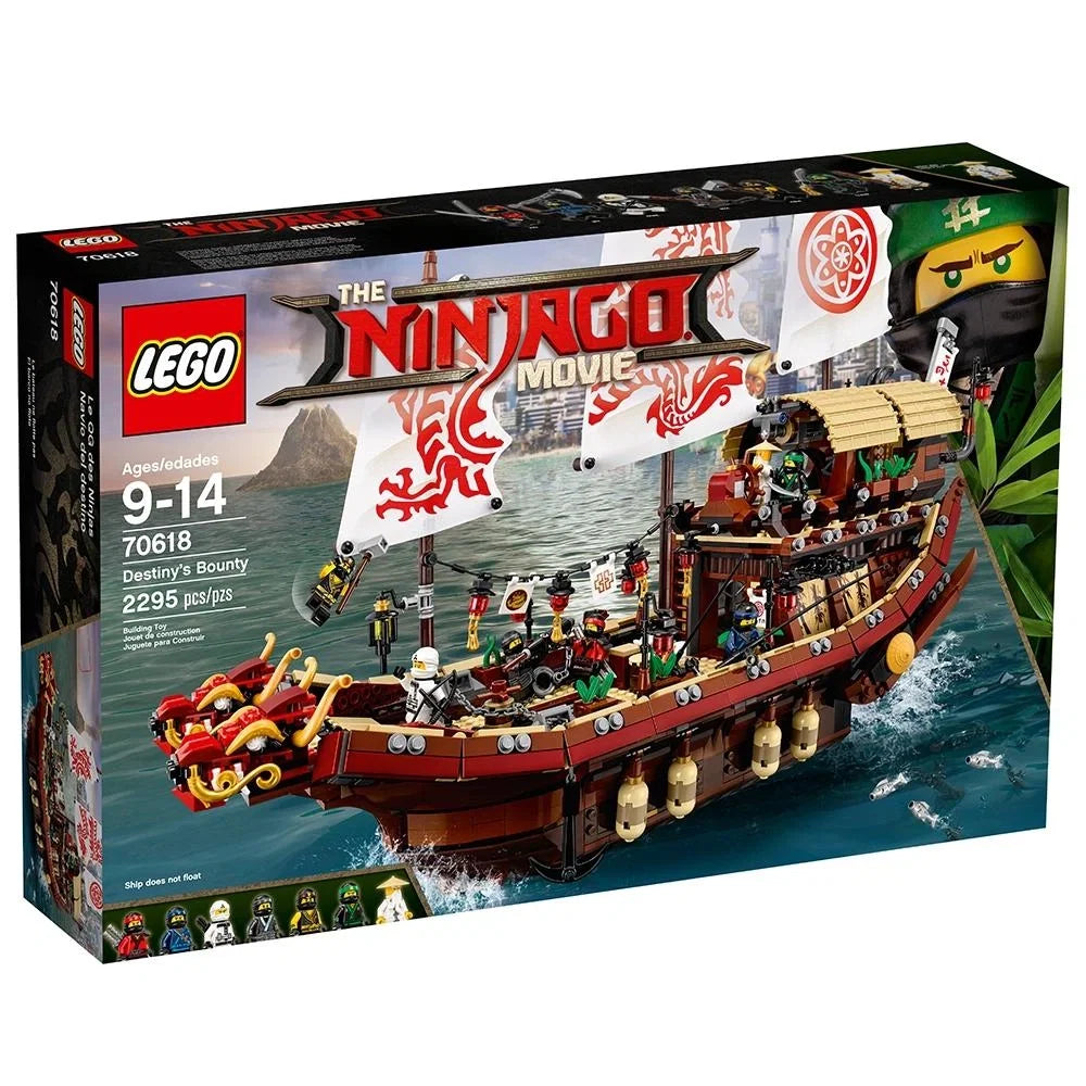 Lego® THE LEGO® NINJAGO® MOVIE™ 70618 Le QG des ninjas
