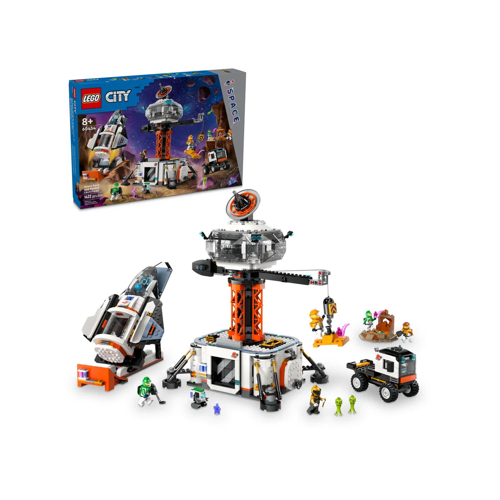 LEGO® City La station spatiale et la base de lancement de fusées 60434