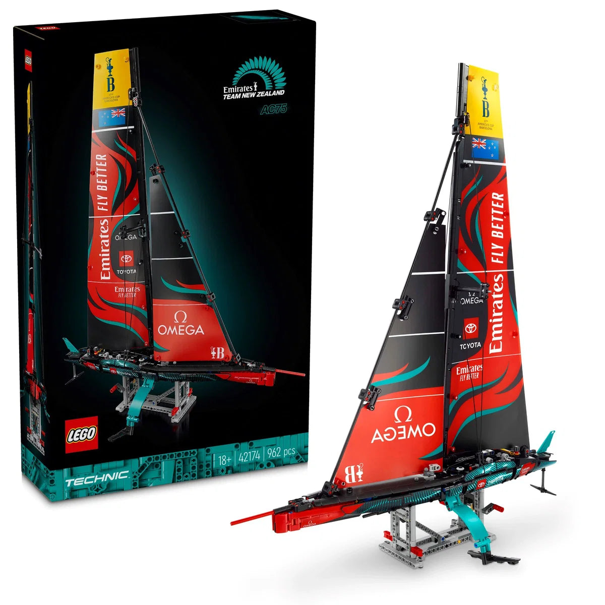 Lego® Technic 42174 Yacht Emirates Team New Zealand AC75