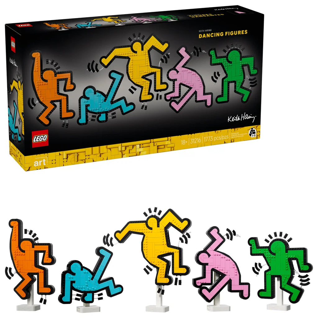 Lego® Art 31216 Keith Haring - Les figures dansantes