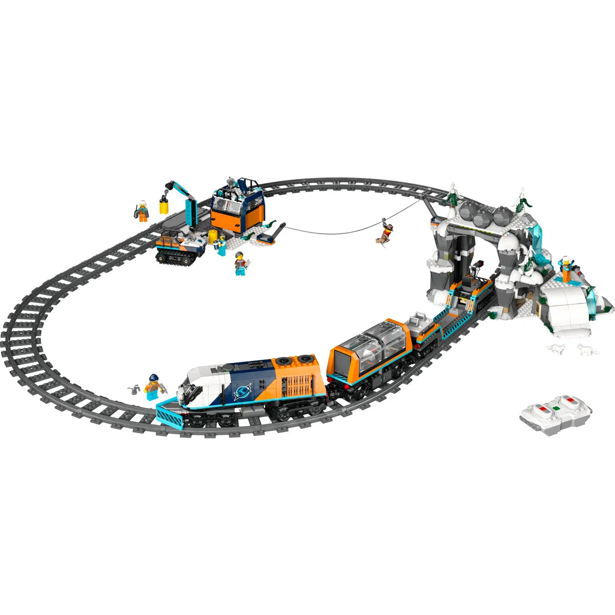 Lego® City 60470 Le train express des explorateurs en Arctique