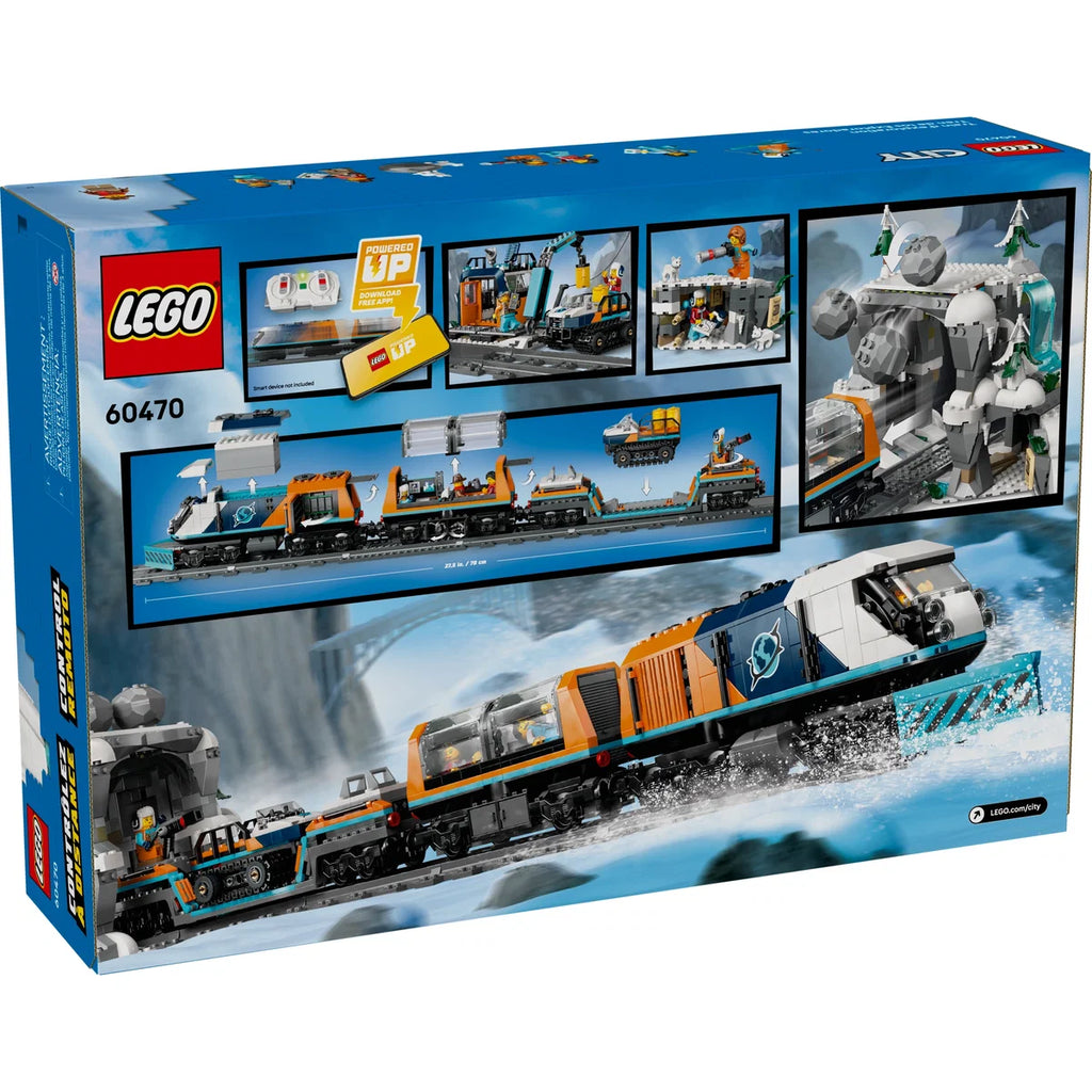 Lego® City 60470 Le train express des explorateurs en Arctique
