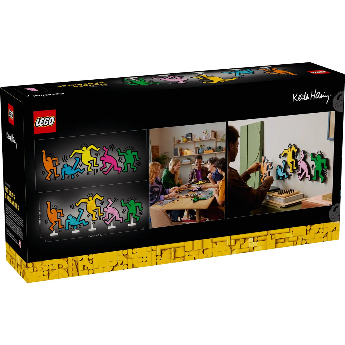 Lego® Art 31216 Keith Haring - Les figures dansantes