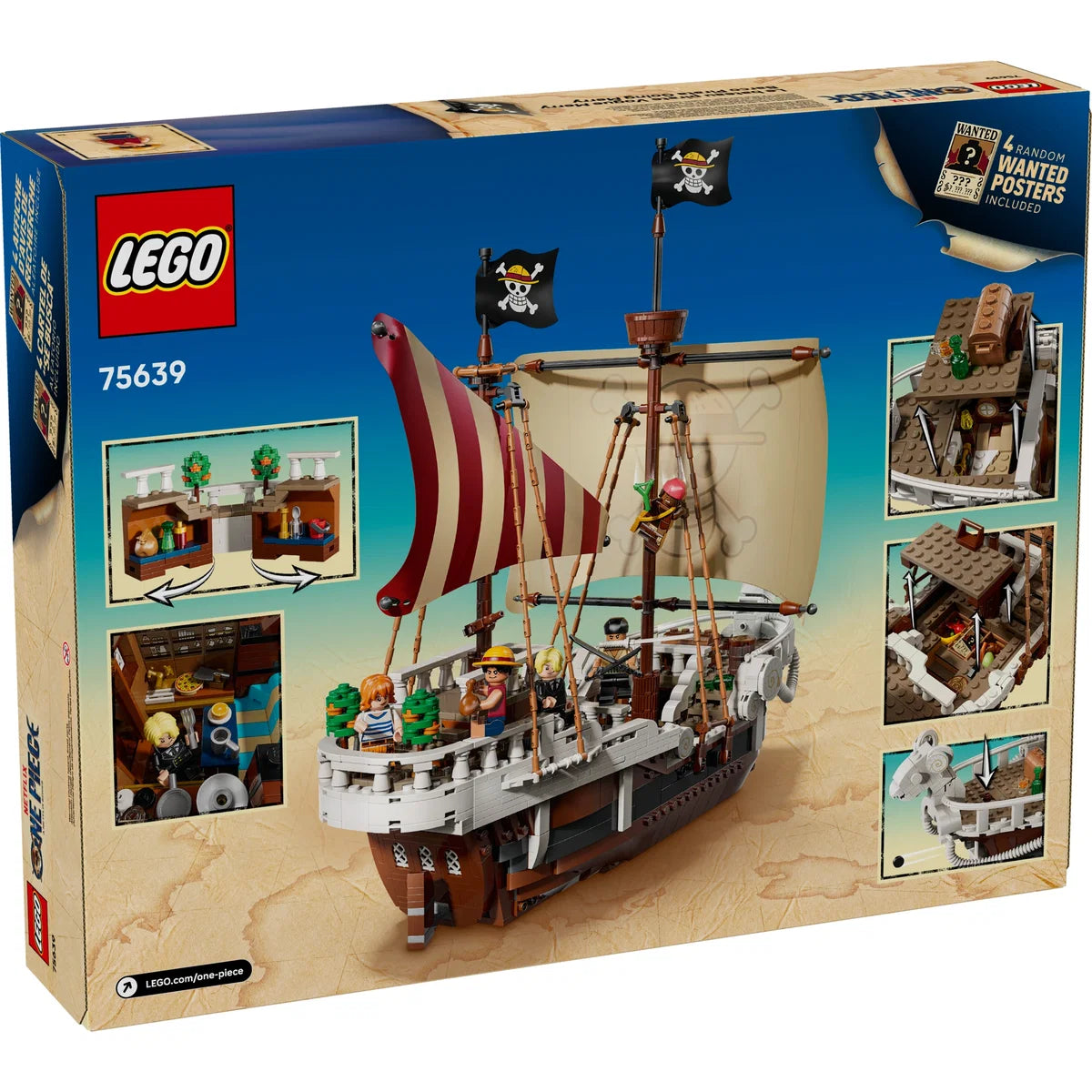 Lego® One Piece 75639 Le bateau pirate Vogue Merry