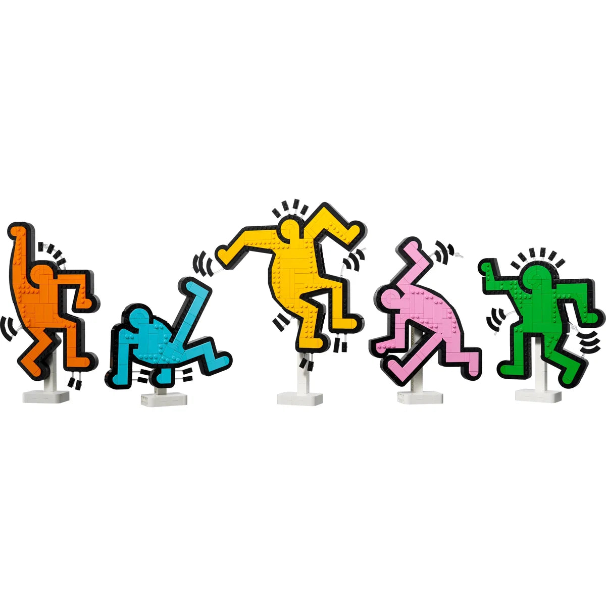 Lego® Art 31216 Keith Haring - Les figures dansantes