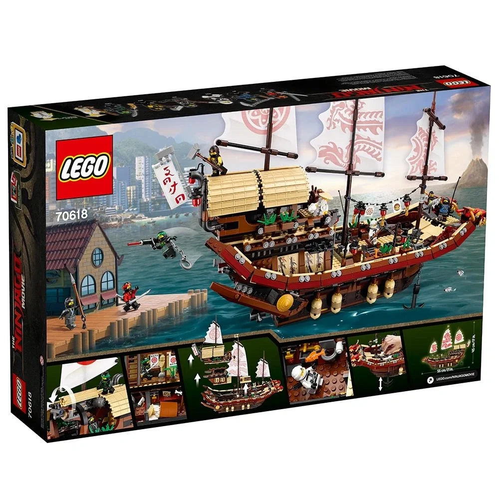 Lego® THE LEGO® NINJAGO® MOVIE™ 70618 Le QG des ninjas